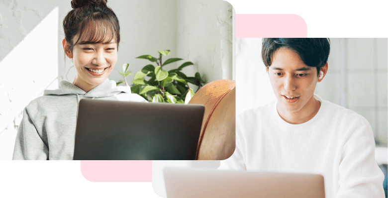 オンライン英会話を受ける人